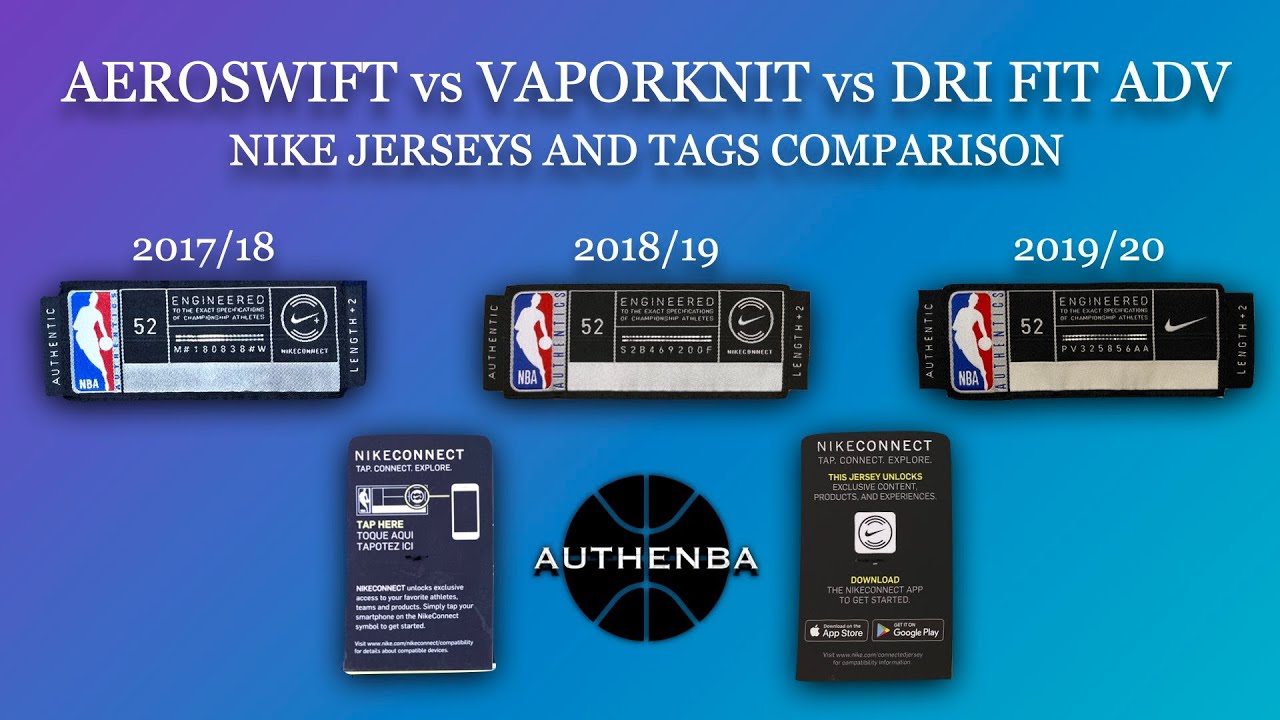 New Nike NBA Jerseys: Aeroswift vs. Vaporknit 