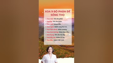 Xoa 9 Bộ Phận Để Sống Thọ #dsdaiminh #dsngocminh #health #dinhduong