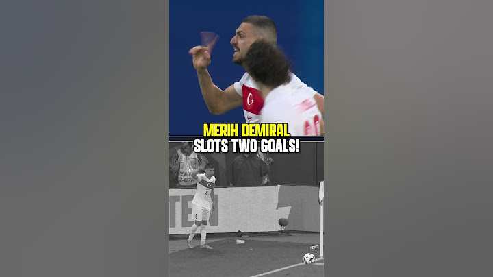 Merih Demiral Collects a BRACE for Türkiye! 🇹🇷 #soccer #euro #türkiye