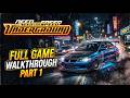 Need for Speed Underground 2003 PC Full Game Walkthrough Need for Speed Underground 2003 PC Full Game Walkthrough