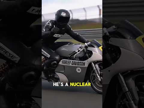 Nuclear Chemist Built This Beast From Scrap #harley #build #racing