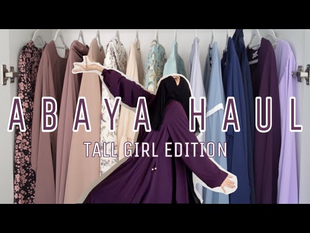 Abaya Haul - Tall Sister vibes I Bazar al Haya class=