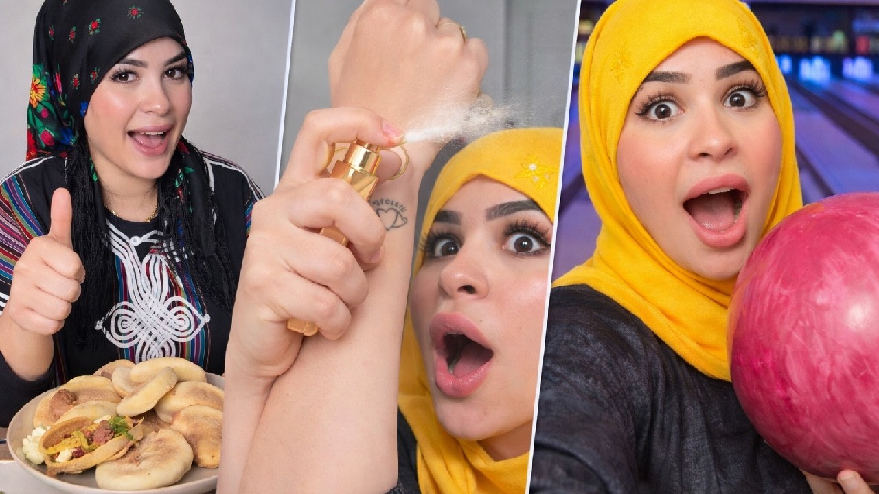 Chaimae Haddouche كتطيب batbout pancakes 👩‍🍳🥞 + parfum review 💐 مع chef 👀 #fyp #marocaine