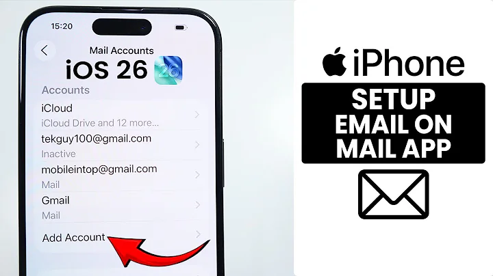 [iOS 26] How to Set Up Email on iPhone Mail App