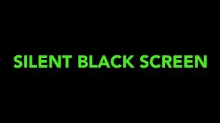 Silent Black Screen, No Sound, Pure Extra Dark Screen, Deep Sleep