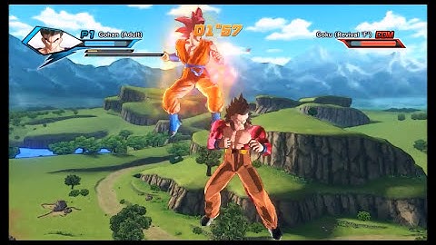 Dragon Ball Xenoverse (PC) Gameplay: SSJ5 Gohan Vs. SSGSS Goku [MOD]