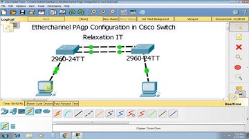 Etherchannel PAgp Configuration in Cisco Switch - Part 57 | CCNA 200-125 (Routing & Switching)