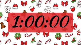 1-Hour Cozy Christmas Countdown Timer 🎄🎅❄️
