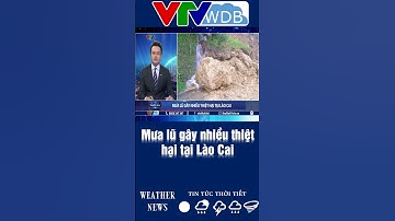 Mưa lũ gây nhiều thiệt hại tại Lào Cai | VTVWDB