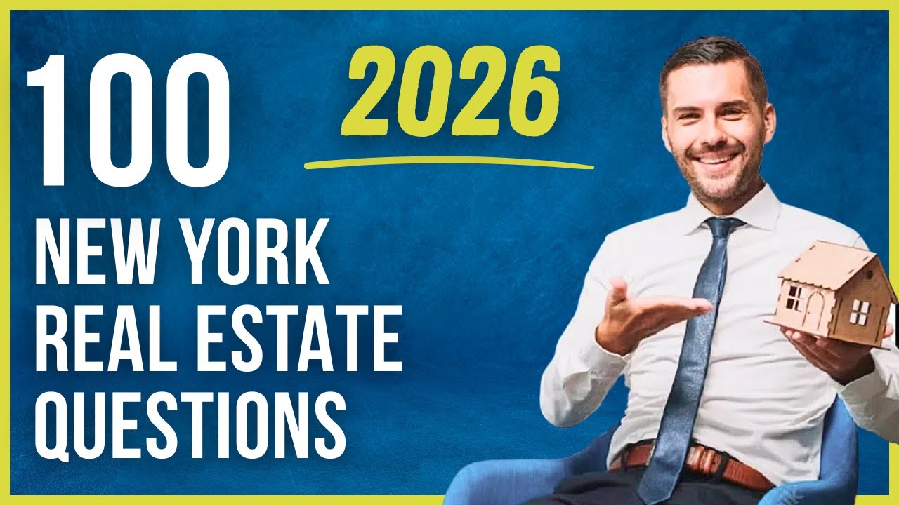 New York Real Estate Exam 2026 (100 Questions with Explained Answers)