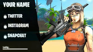 FREE FORTNITE LOADING SCREEN INTRO