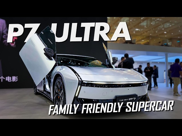 【希少】Car Design Review 12 2026 XPENG P7 Ultra Review: 4 Doors, Scissor Doors, 0-100 in 3.7s