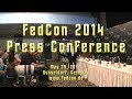 FedCon 2014 - Press Conference / Pressekonferenz - HD