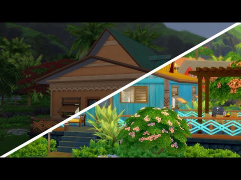 Cotton Cottage The Sims 4 Fixer Upper Home Renovation Youtube