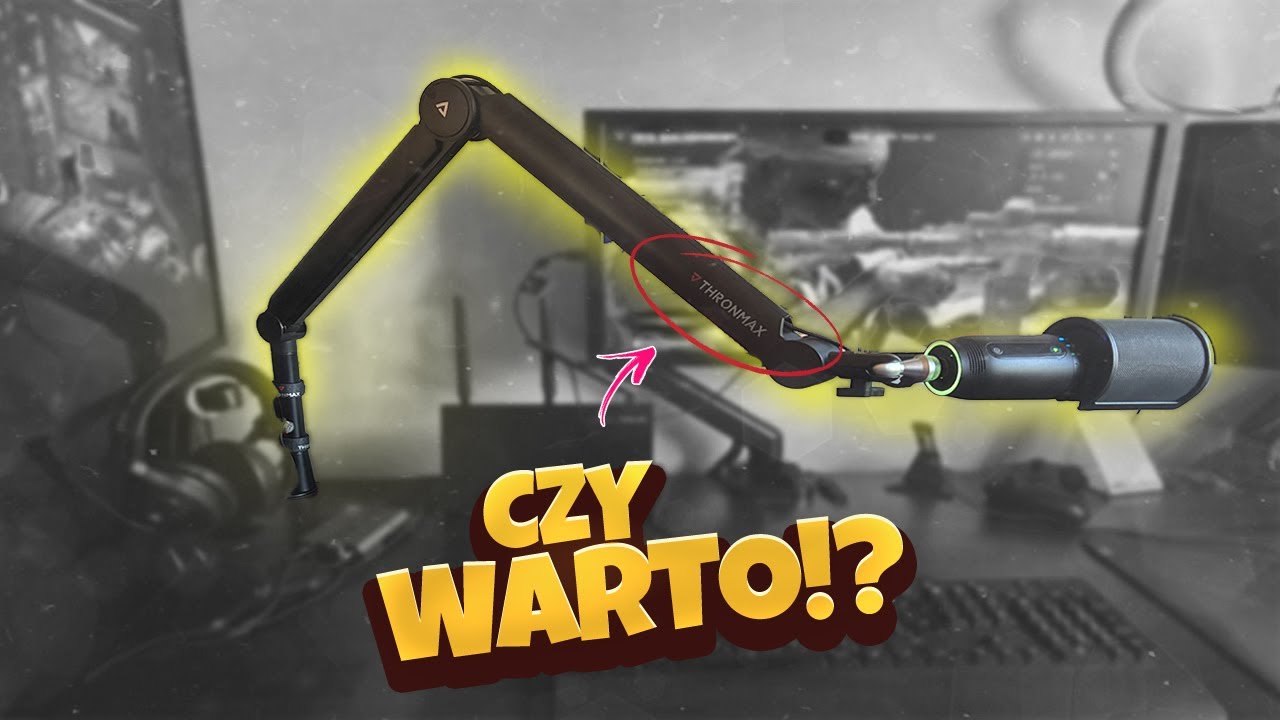 Czy Thronmax S8 Twins Studio to NAJLEPSZE ramię mikrofonowe za tę cenę? 🔥 Test i Recenzja!