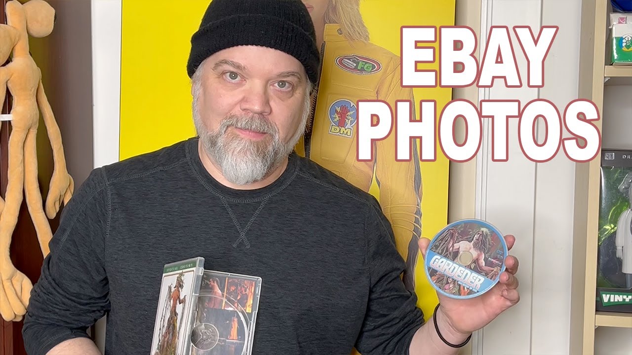 Фотографирование DVD-дисков для продажи на EBAY