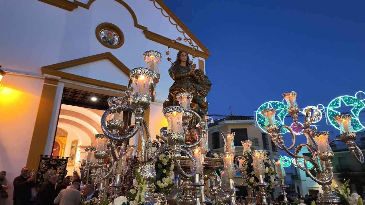 Salida extraordinaria de la Purísima C. conmemoración del 275 aniver. Parroquia Lantejuela 8/12/2025