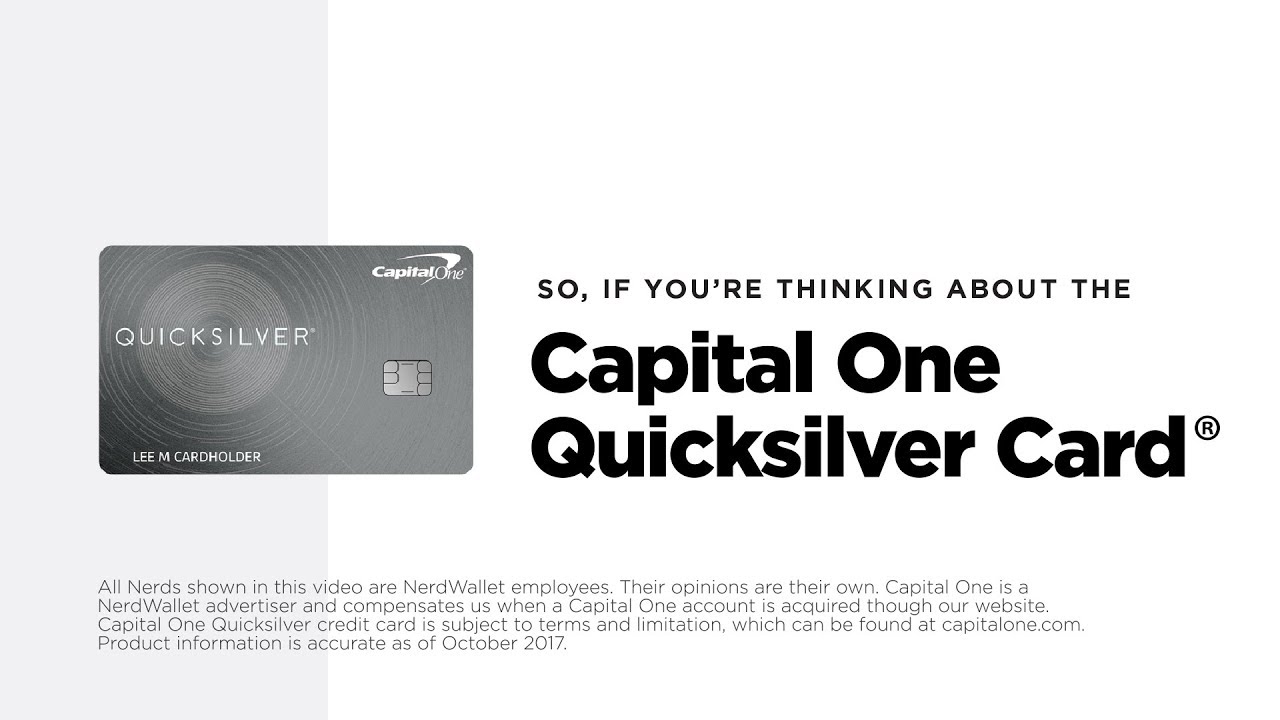Capital One® Quicksilver Review YouTube