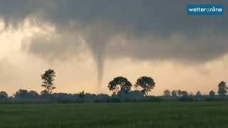 🌪️ Tornado in Ostfriesland (28.06.2020)