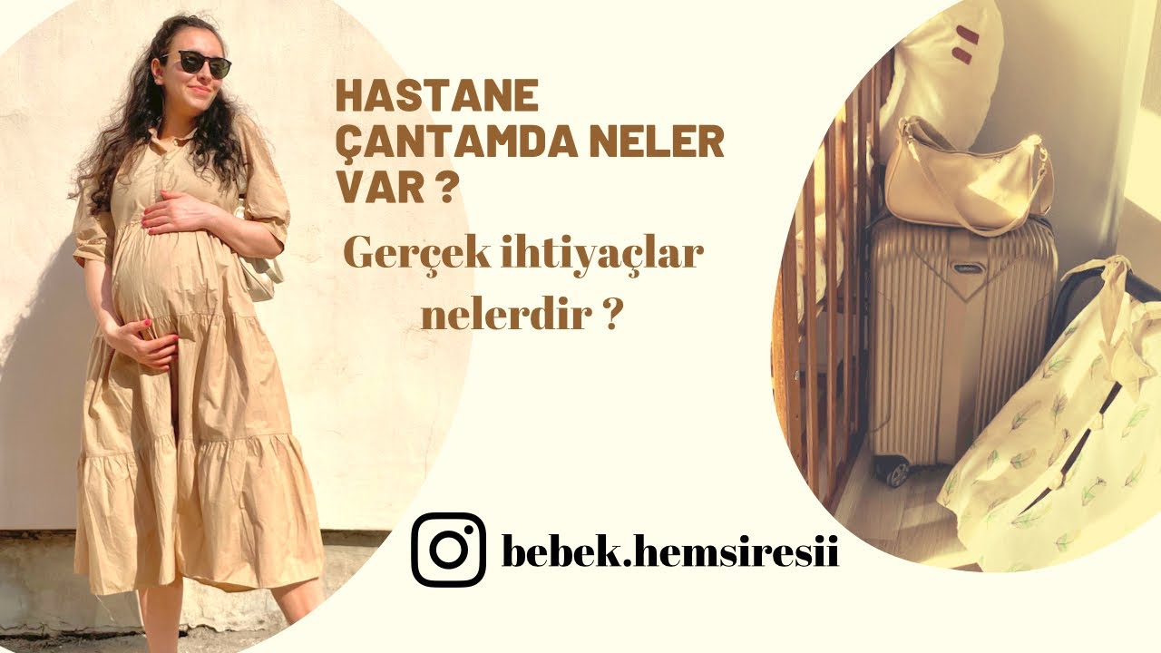 HASTANE ÇANTAMI HAZIRLADIM | devlet hastanesinde doğum için neler gerekli ?