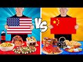 American Christmas food vs Chinese New Year food .where is the food tastier?