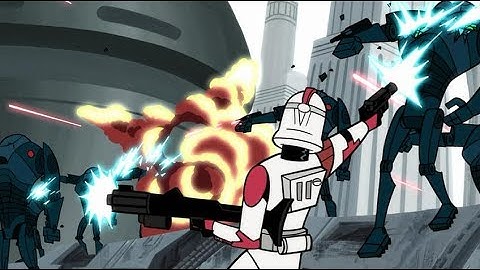 The Battle of Coruscant in Battlefront 2 but it