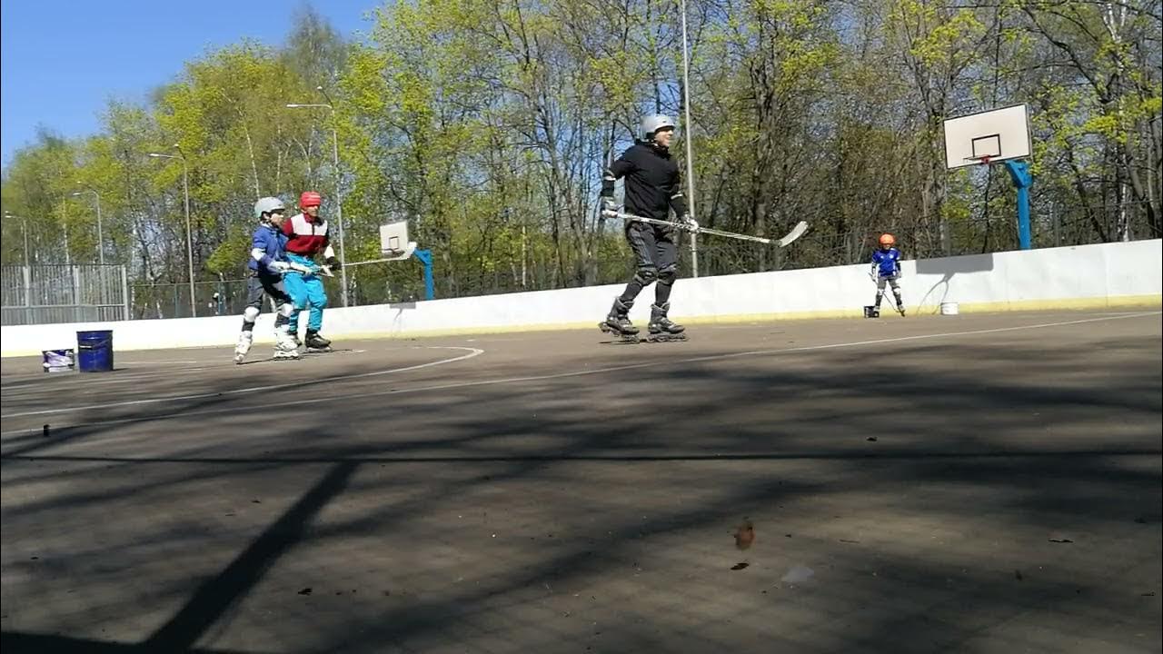 Хоккей на роликах Долгопрудный 20190428 134002 - YouTube