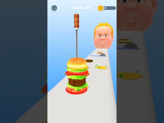 XXL Sandwich Runner Level 157 Gameplay #shorts #androidgameplay class=