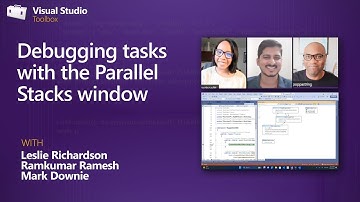 Debugging tasks with the Parallel Stacks window
