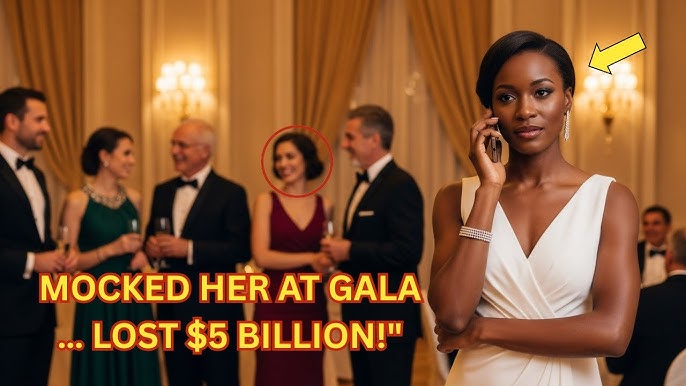 White Billionaire Family MOCKS Black Woman at Gala… Then LOSES $5 BILLION Deal! - YouTube