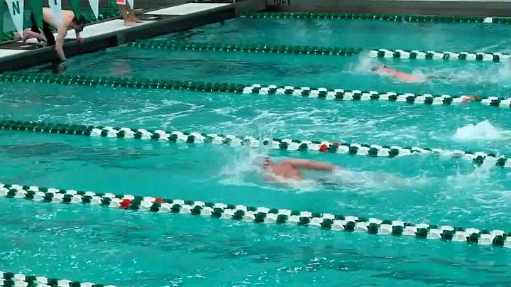 Preston Walters mile finish - CAA Conference meet ...