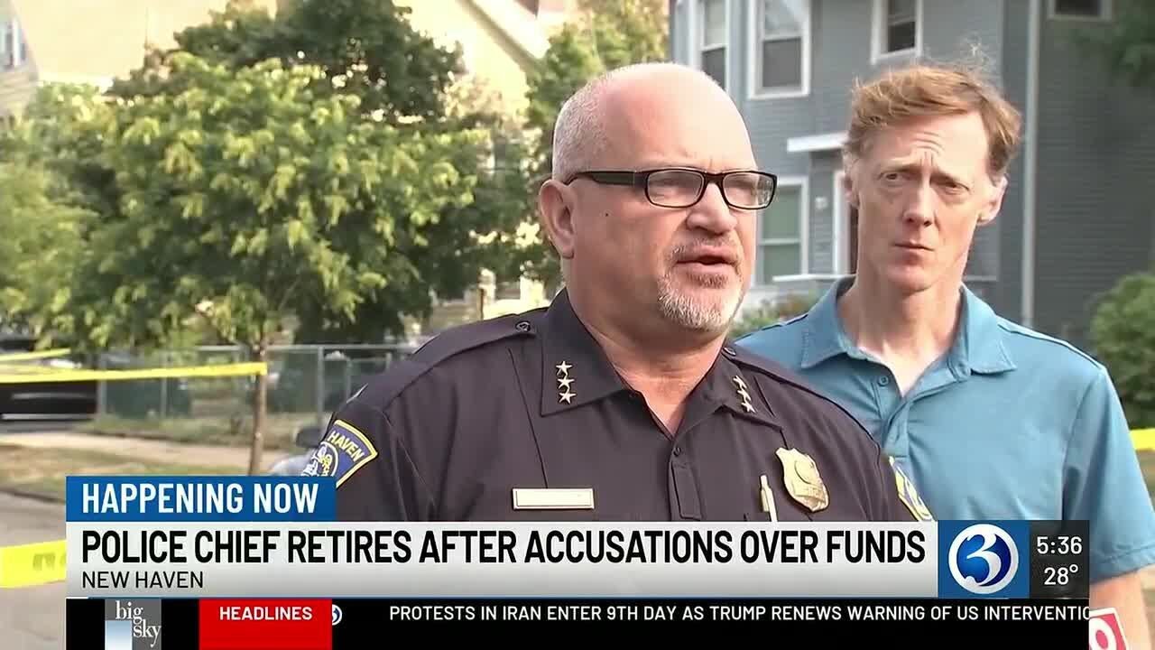 New Haven police chief under investigation after admitting to stealing city funds
