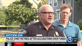 New Haven police chief under investigation after admitting to stealing city funds