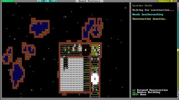 Wood Flooring Everywhere - Zonamith Ep2 - Vanilla Dwarf Fortress 44.03