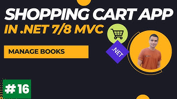 Shopping Cart project in .NET Core MVC | part 16 | Manage Books