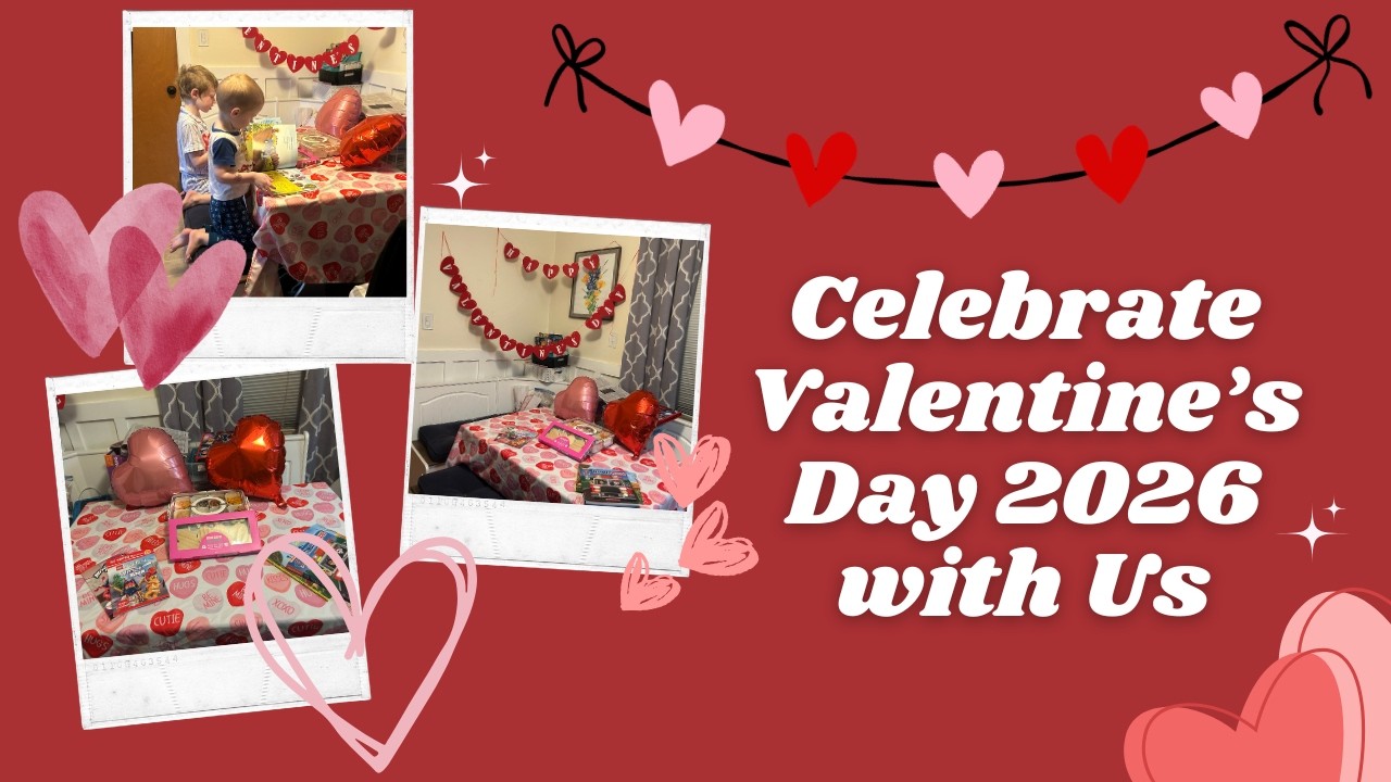 Let's Make a Valentine's Day Table for my Kids Together