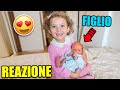 LA REAZIONE di MIA FIGLIA a MIO FIGLIO ENEA!! - (si incontrano per la prima volta)