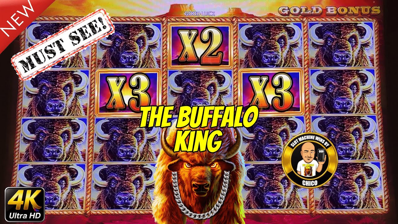 MUST SEE! The Buffalo King Destroys Buffalo Slot Machines