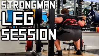 Strongman Leg Session | Heavy Leg Workout