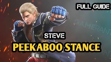 Steve Peekaboo stance Guide Tekken8 I Steve season2 tekken8#Tekken8#Peekaboo#Stance#guide#Steve