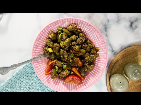 Chicken Hearts Recipe| how to cook chicken hearts| fried chicken hearts