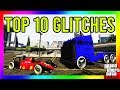 GTA 5 - TOP 10 GLITCHES!! (Skip all Heist Setups, Guns in Passive Mode, Money Glitch)