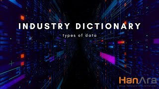 Industry Dictionary - Data