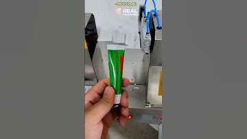 Ultrasonic tube sealing machine | cream tube sealing machine | tube packing  #tubepacking