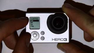 Default Mode at Power Up: GoPro HERO3 Menu and camera setup