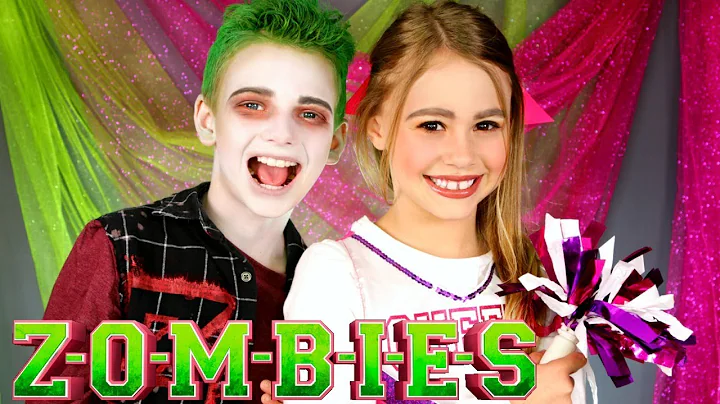 Disney ZOMBIES Addison and Zed Makeup and Costumes
