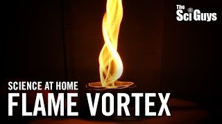 The Sci Guys: Science at Home - SE2 - EP6: Flame Vortex - Fire Tornado