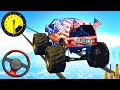 Monster Truck Stunt Racing - Extreme GT Car Mega Ramp Impossible Driver 2024 - GamePlay Android