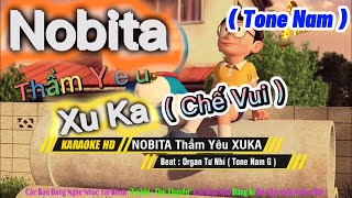 Karaoke Nôbita Thầm Yêu Xuka Tone Nam Chế Đôrêmon Remix Vui Của Lê Dương Bảo Lâm 