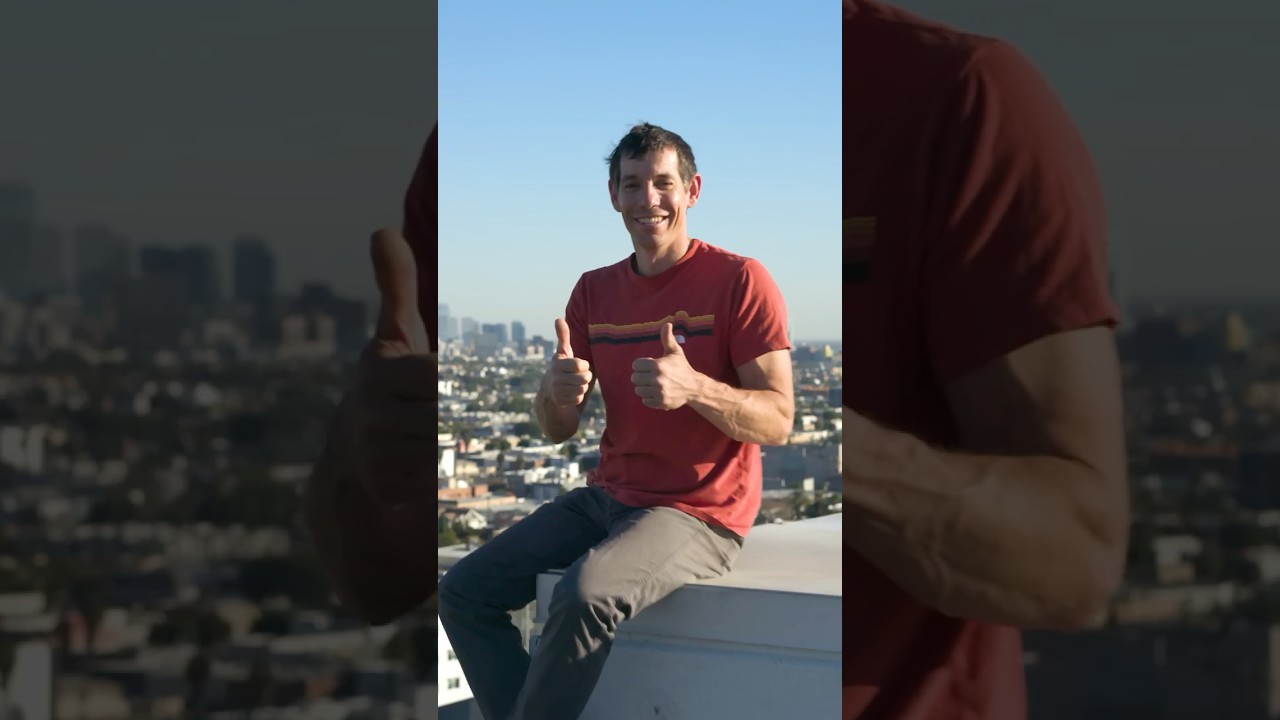 Alex Honnold climbs Netflix